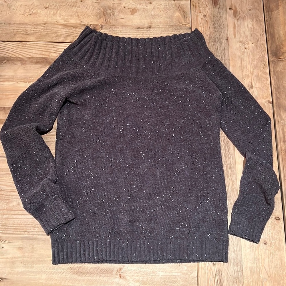 off the shoulder sweater